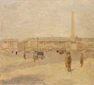 Place de la Concorde nr. III, n.d. av Frank Edwin Scott