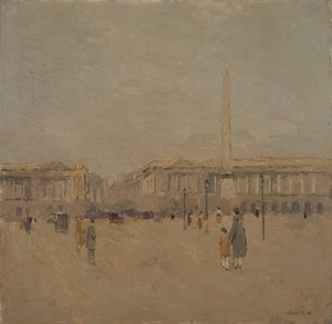 Place de la Concorde nr. II, n.d av Frank Edwin Scott