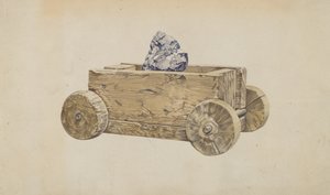 Gruvearbeidervogn, ca. 1937. av Frank Eiseman