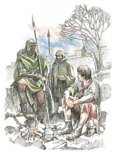 Romerske soldater, c2nd century, c1990-2010