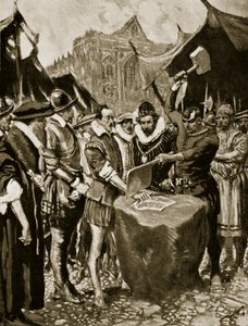 Stubbs har hånden kuttet av, 1521, illustrasjon fra 