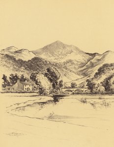 Duddon-dalen (lito) av Frank Greenwood