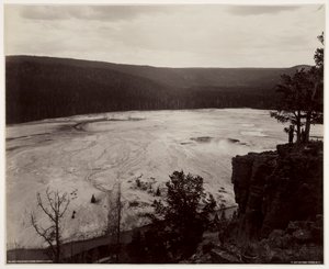 Hells Half Acre, Prismatic Springs, ca. sent på 1880-tallet.