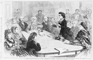 Washington D.C. Judiciary Committee..., fra Frank Leslies Illustrated Newspaper, 1871