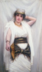 Yoletta 1888 (olje på panel)