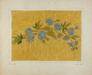 Crewel-broderi av Frank Maurer