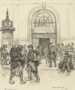 Permisjonærer, 1917 av Frank Milton Armington