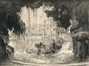 The Grand Cascade, Bois de Boulogne, 1915