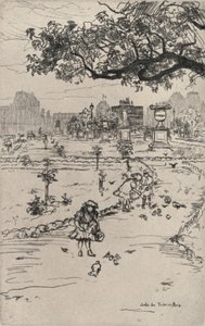 Tuileriene, 1915 av Frank Milton Armington