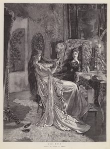 Sub Rosa (litho) av Frank Otis Small