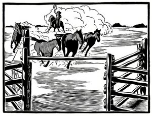 Cowboy av Frank Redlinger