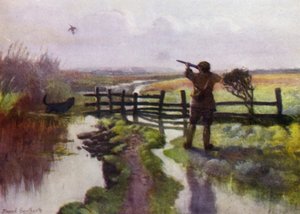 Norfolk Broads: An October Morning on the Marshes av Frank Southgate