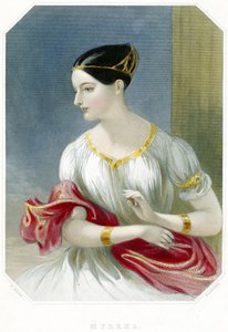 Myrrha (håndfarget trykk)