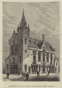 Crosshill og Govanhill Burgh Hall, nær Glasgow av Frank Watkins