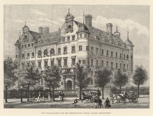 Nytt hovedkvarter for Metropolitan Police, Thames Embankment