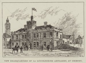 Nytt hovedkvarter for 1st Lincolnshire Artillery, i Grimsby av Frank Watkins
