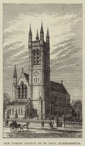 New Parish Church of St Paul, Hammersmith av Frank Watkins