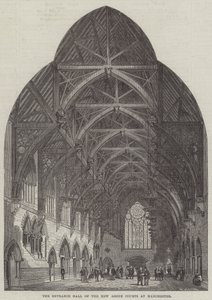Inngangshallen til New Assize Courts i Manchester av Frank Watkins