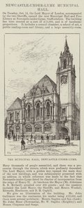 Rådhuset, Newcastle-under-Lyme av Frank Watkins