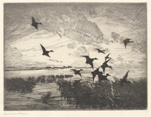 Etter solnedgang av Frank Weston Benson