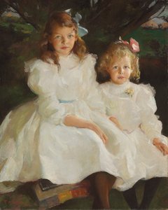 To små jenter av Frank Weston Benson