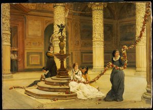 Festivalens morgen - Sentral-Italia, 1876