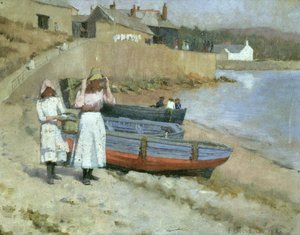 Over stranden av Frank Wright Bourdillon