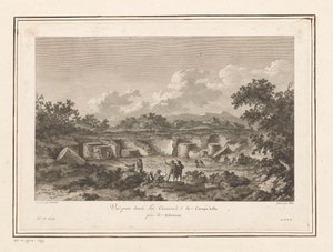Utsikt over steinbruddet ved Campo Bello, Selinunte Vuë-prisen dans les Carrieres de Campo bello près de Selinunte (tittel på objekt) av François Allix