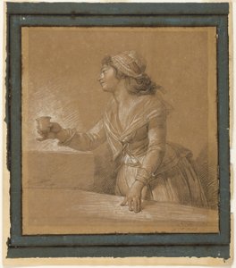 Portrett av Marie-Gabrielle Capet av François André Vincent