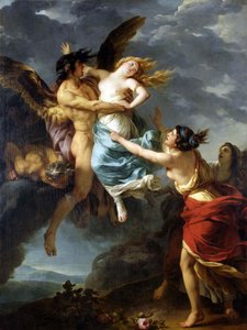 Voldtekten av Orithyia, 1782.