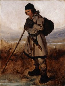 En lapplending, av François Auguste Biard