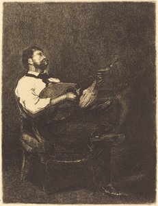 Gitarspiller av François Bonvin