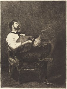Gitarspiller av François Bonvin