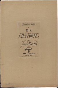 Første suite på ti etsninger av François Bonvin