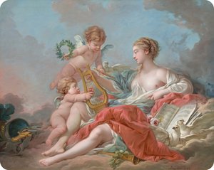 Allegori av musikk av François Boucher
