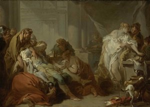 Meleagers død, 1727. av François Boucher