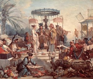 Det kinesiske bryllupet av François Boucher