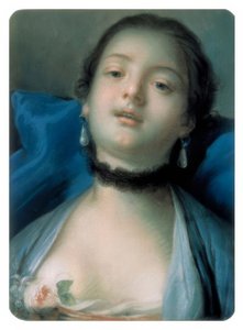 Ung kvinne av François Boucher