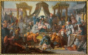 Publikum til keiseren av Kina av François Boucher