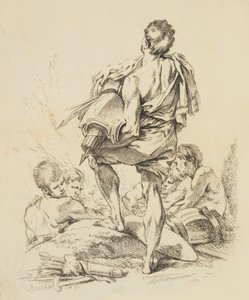 Ny bok med forskjellige figurer, 1751. av François Boucher