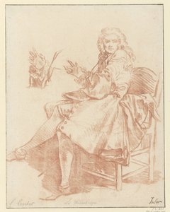 Studer for Alceste Design for illustrasjonen av Le Misanthrope