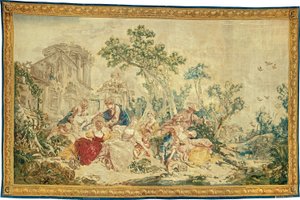 Fuglefangeren, fra The Noble Pastoral av François Boucher