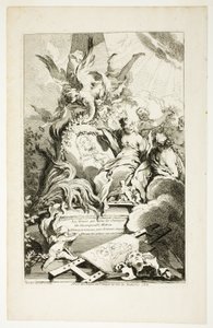 Gracene på Watteaus grav av François Boucher