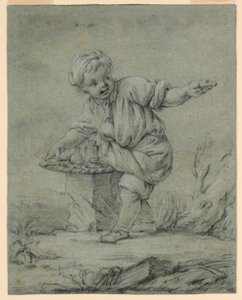 Den ungdommelige selgeren av François Boucher