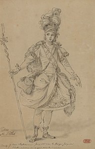 Tithonus. Kostymedesign for operaen Titon et l