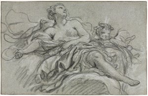 Venus og Amor av François Boucher
