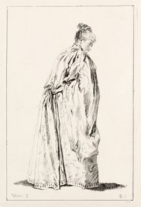Kvinne Stående av François Boucher