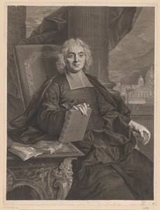 Portretul lui Eusèbe Renaudot la vârsta de 74 de ani norvegian av François Chéreau (I)