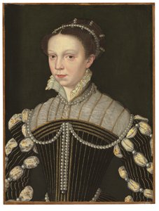 Elisabeth av Valois, dronning av Spania av François Clouet