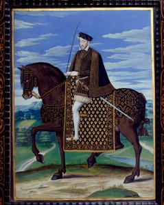 Rytterportrett av Henry II av François Clouet